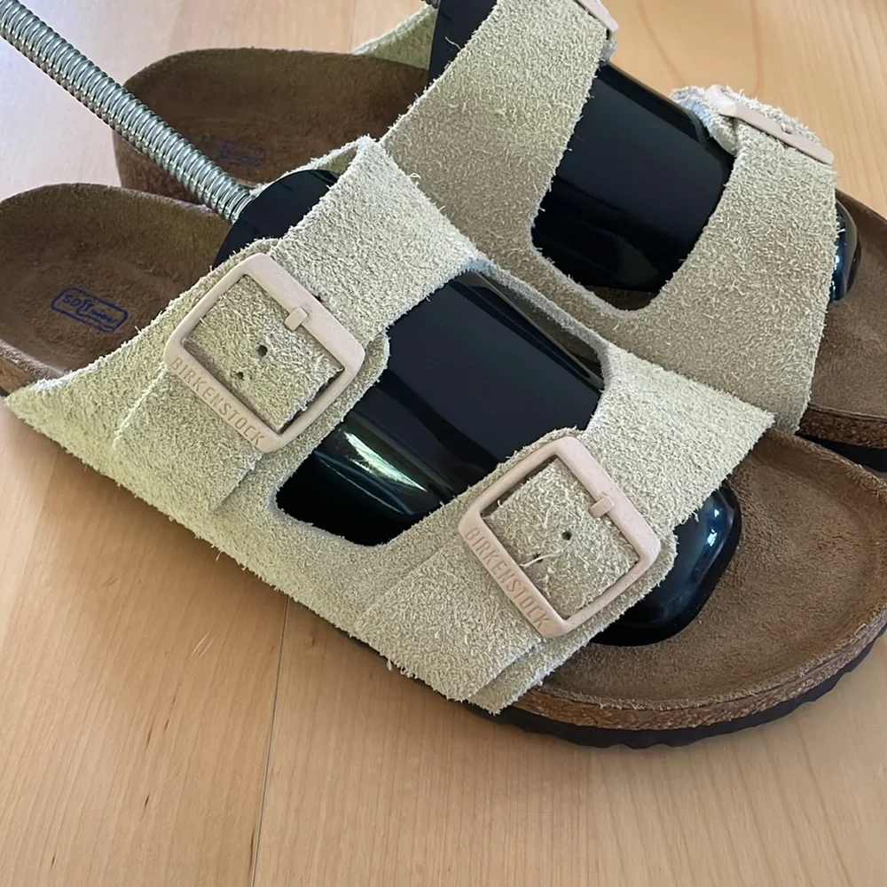 Birkenstock Arizona Soft Footbed Slides Size 41